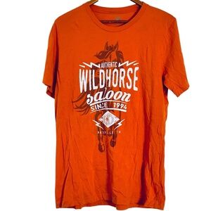 Wild horse Saloon Orange Shirt Size L